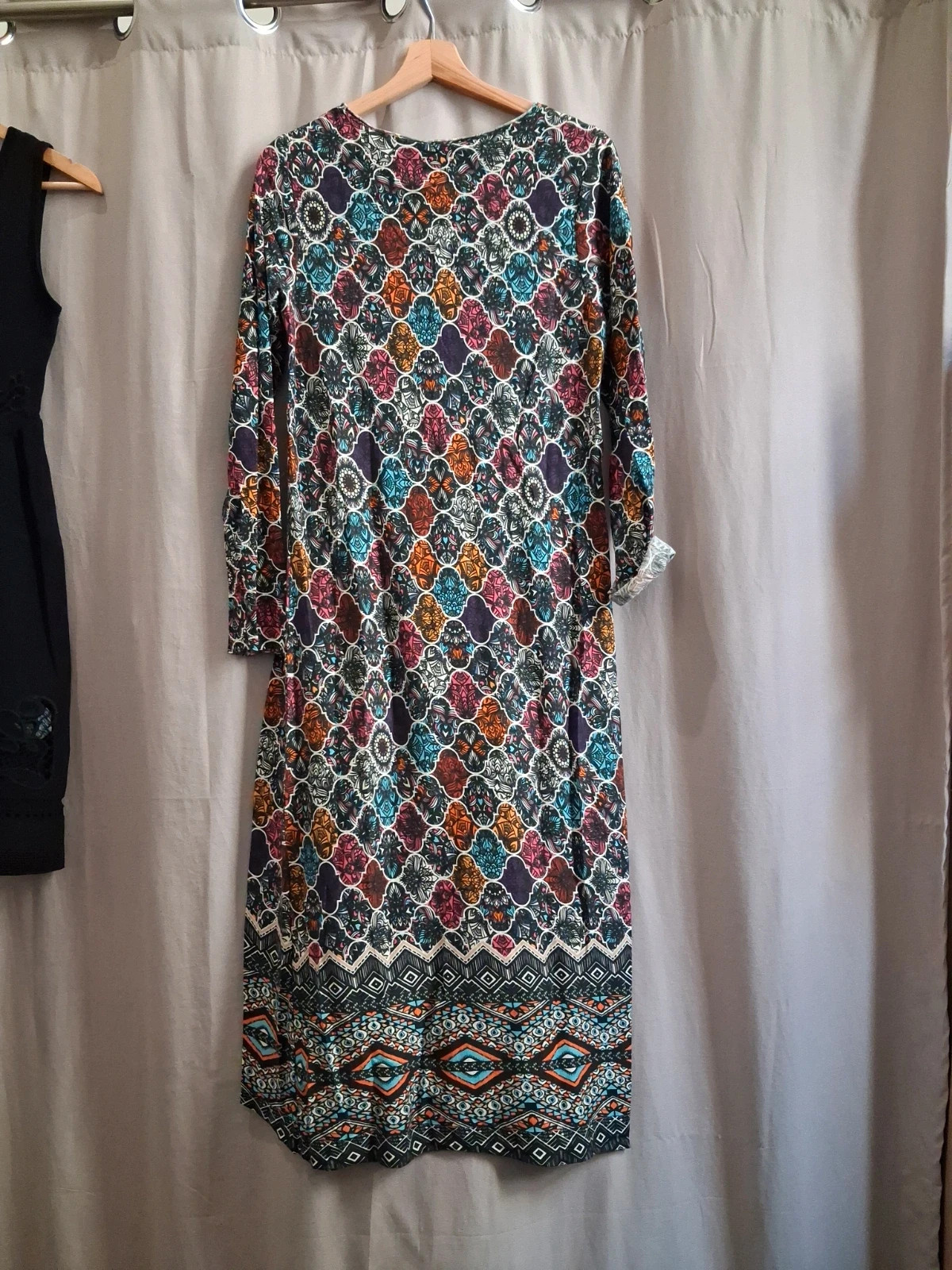 Robe longue multicolore Arlequin – Coton – taille Taille unique 4