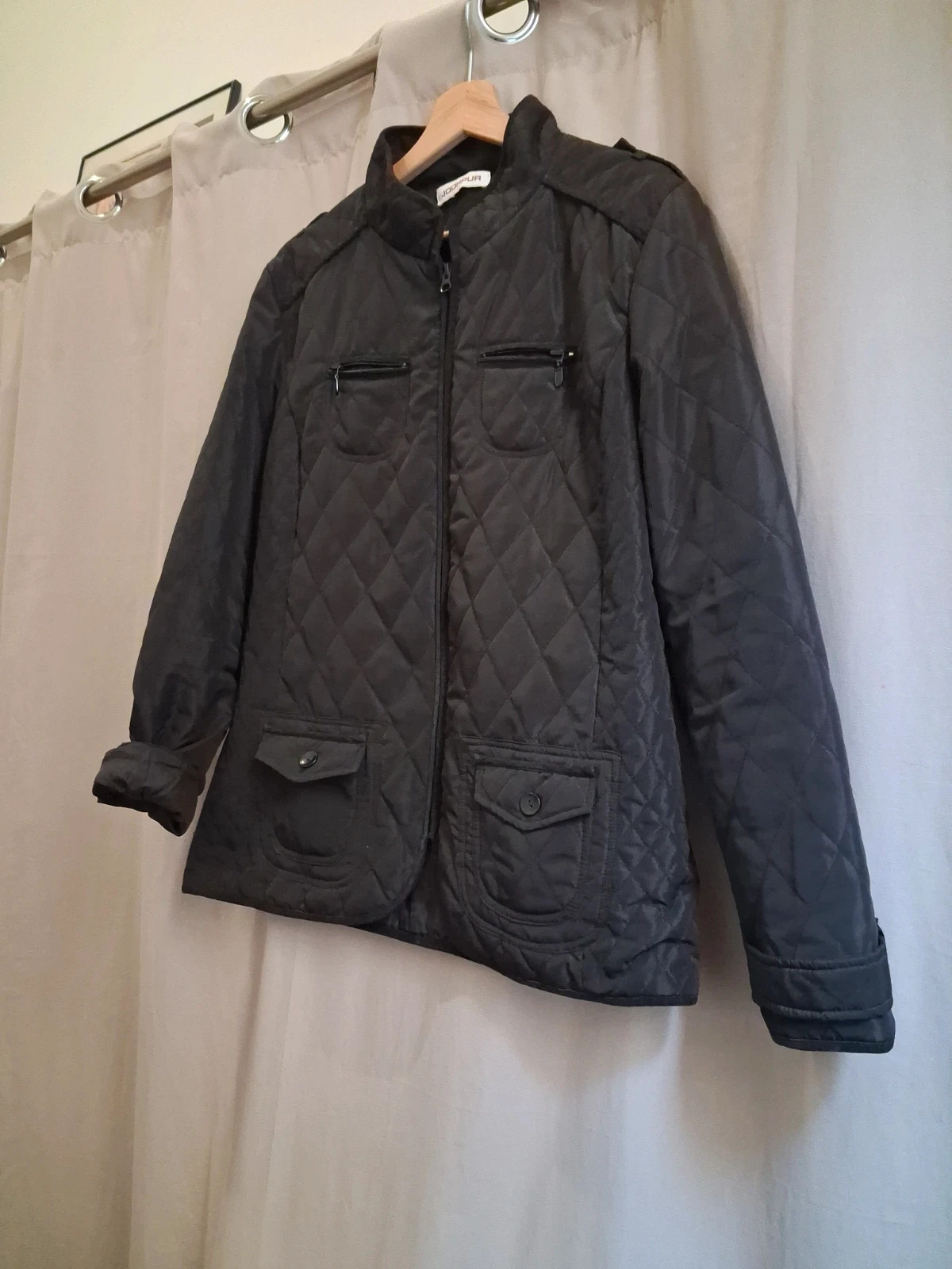 Veste noire matelassé Jodhpur – JODHPUR – taille L / 40 / 12 3