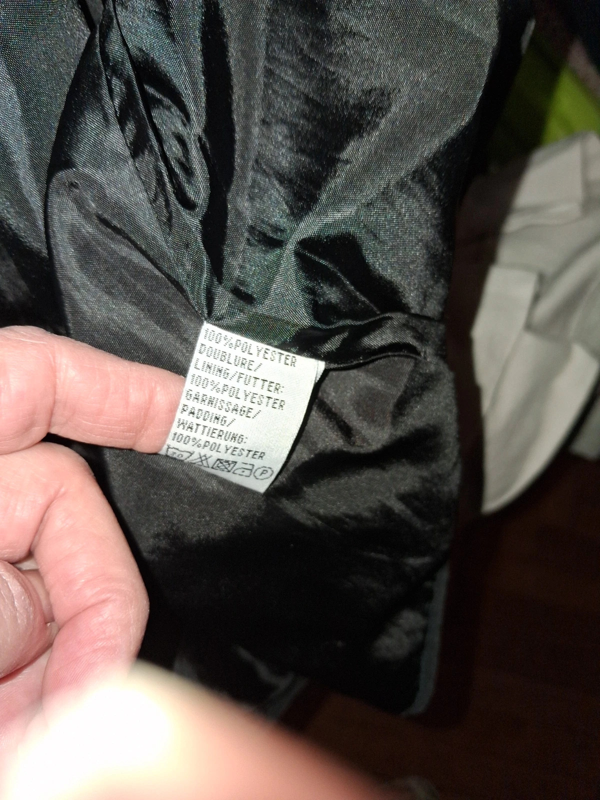 Veste noire matelassé Jodhpur – JODHPUR – taille L / 40 / 12 5