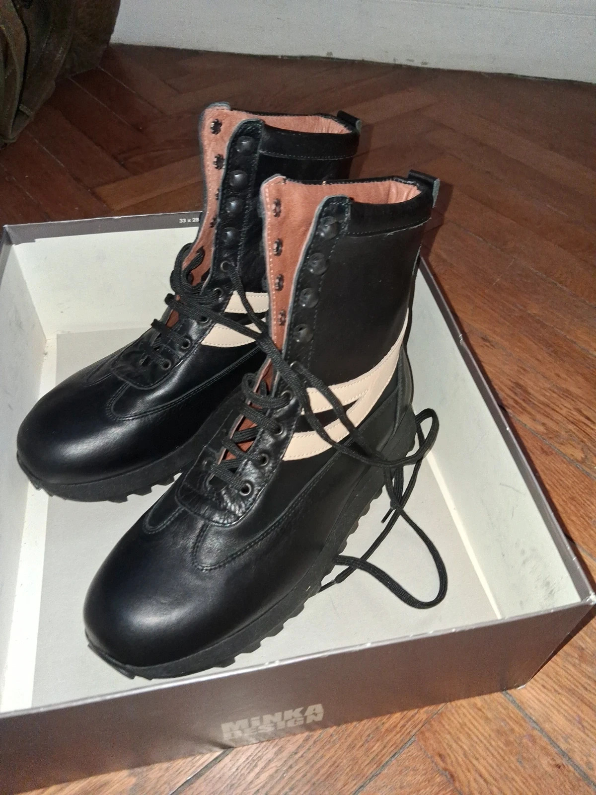 Bottines cuir noir neuf authentique Hush puppies – Hush Puppies – taille 39 4