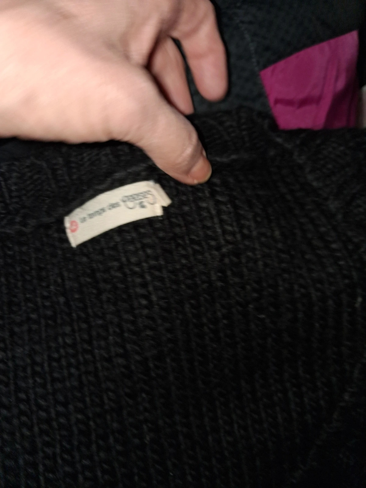 Gilet manches courte noir le temps des cerises