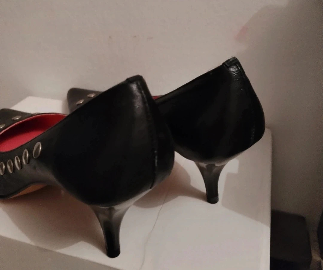 Escarpins noir cuir Jonack rock – Jonak – taille 38.5 3