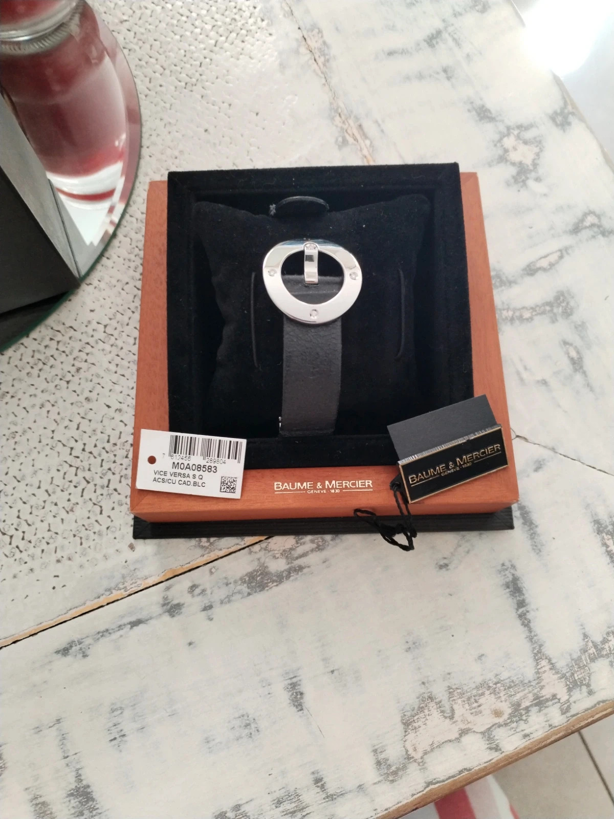 Beaume & mercier montre vice et versa diamants