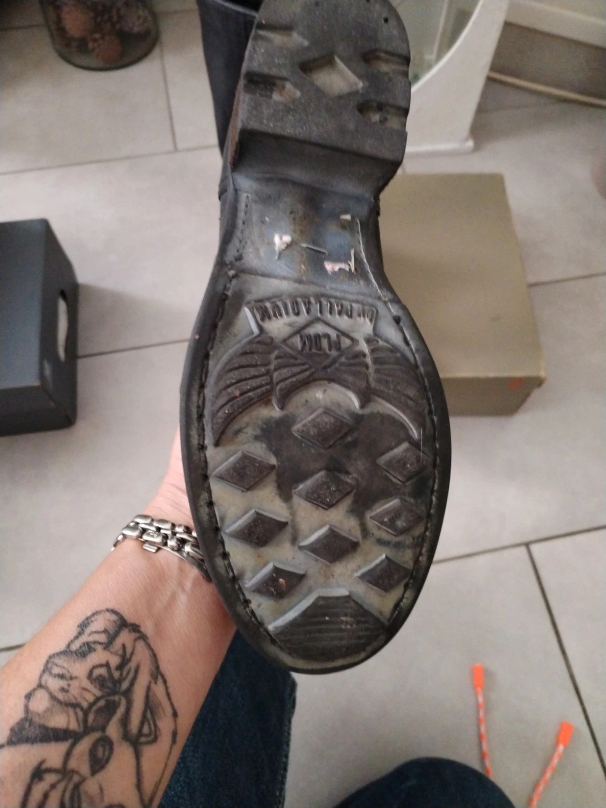 Palladium bottes boots noir cuir nubuck – Palladium – taille 38 5