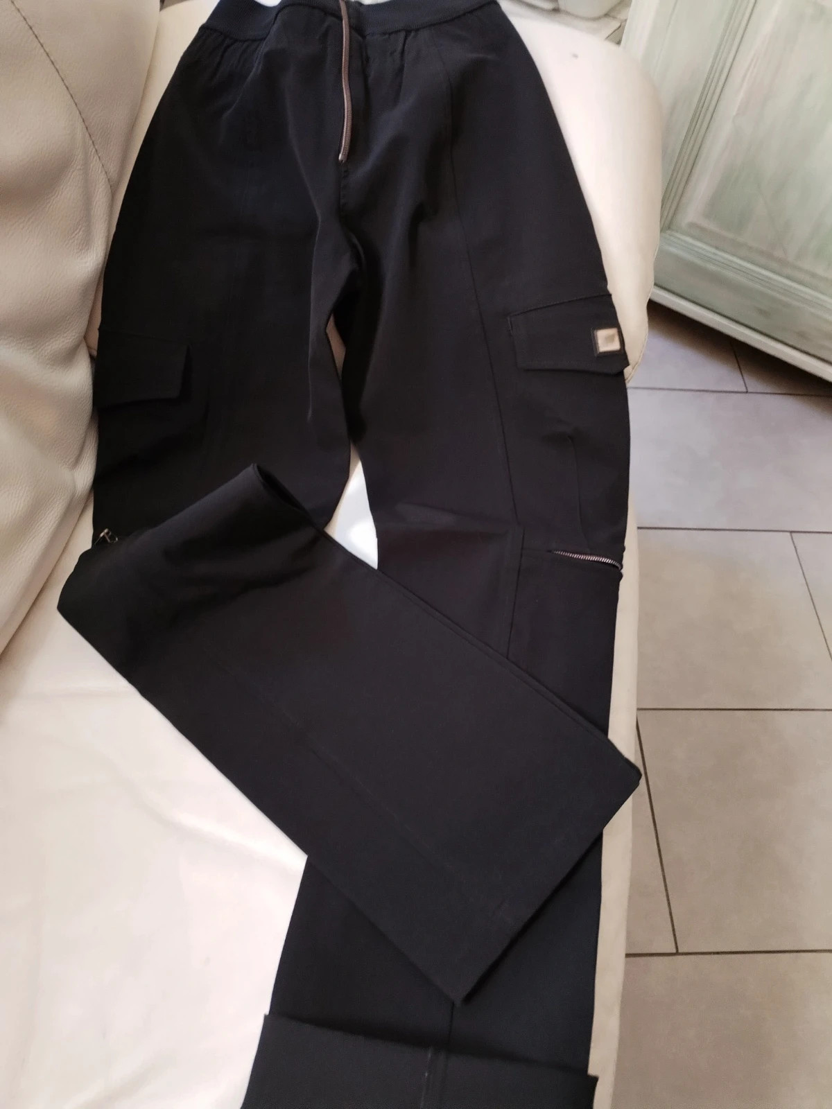 Cargo noir Marithé François Girbaud – Marithé + François Girbaud – taille S / 36 / 8 5