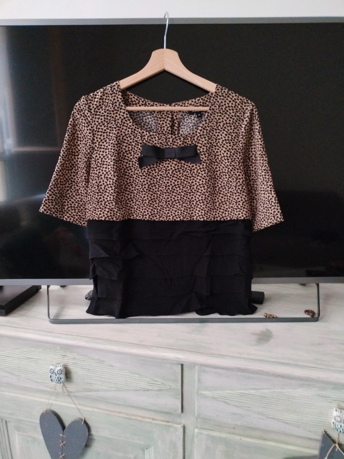Blouse léopard Axara