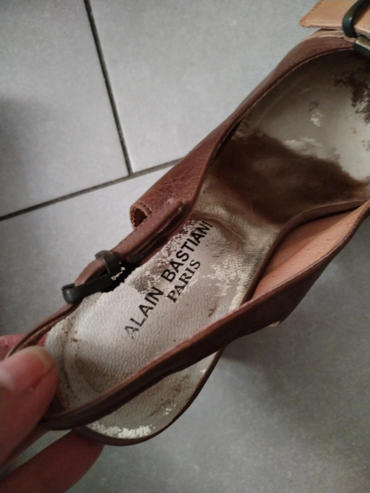 Chaussure cuir Alain bastiani – Alain Bastiani – taille 38 2