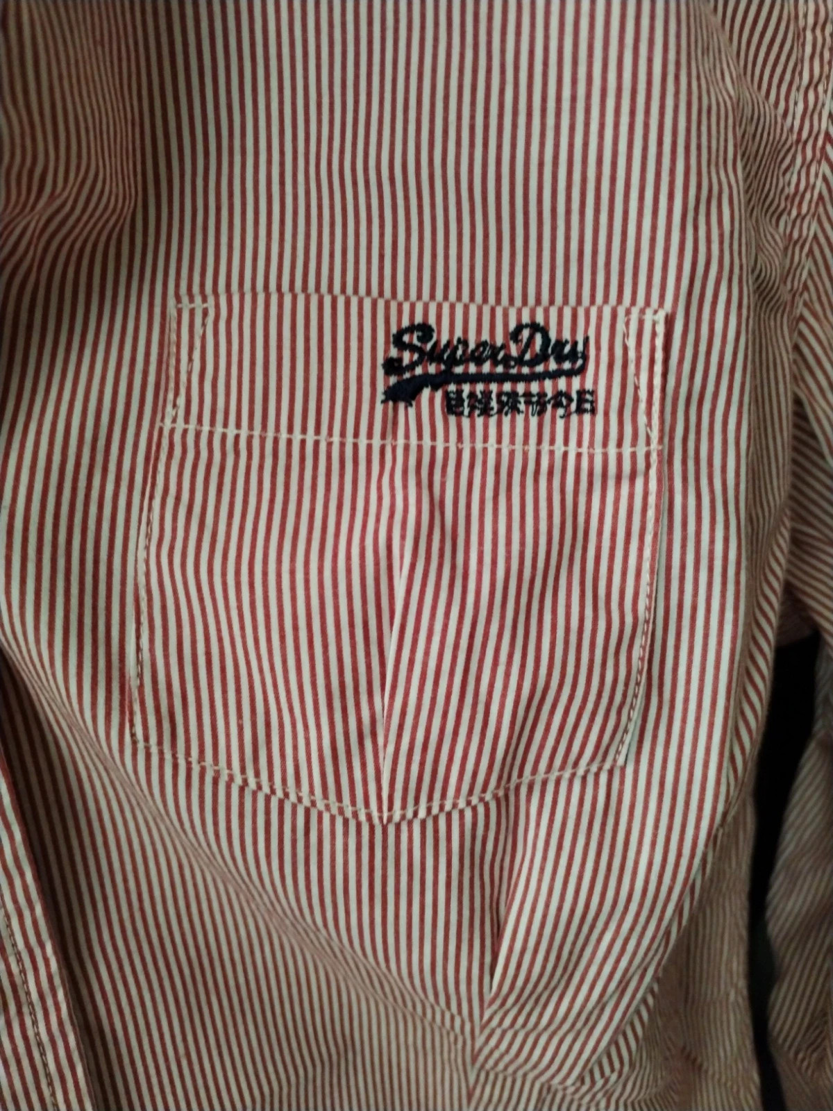 Chemise Superdry fines rayures – Superdry – taille M / 38 / 10 2