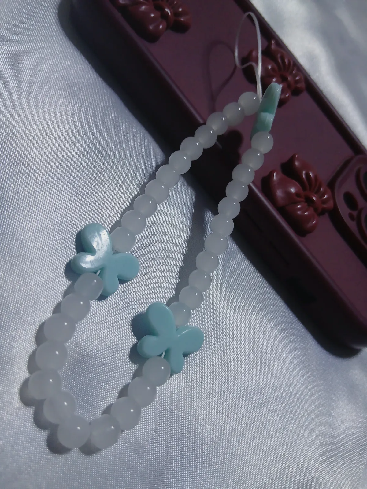 Charme phone tasbih papillon Nour 6 – Fait main – taille Taille unique 3