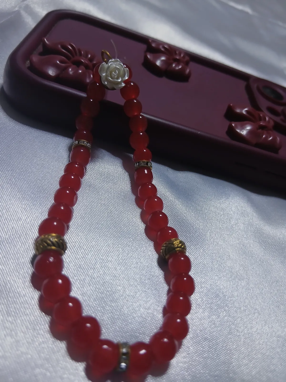 Charme phone tasbih Nour 17 – Fait main – taille Taille unique 5