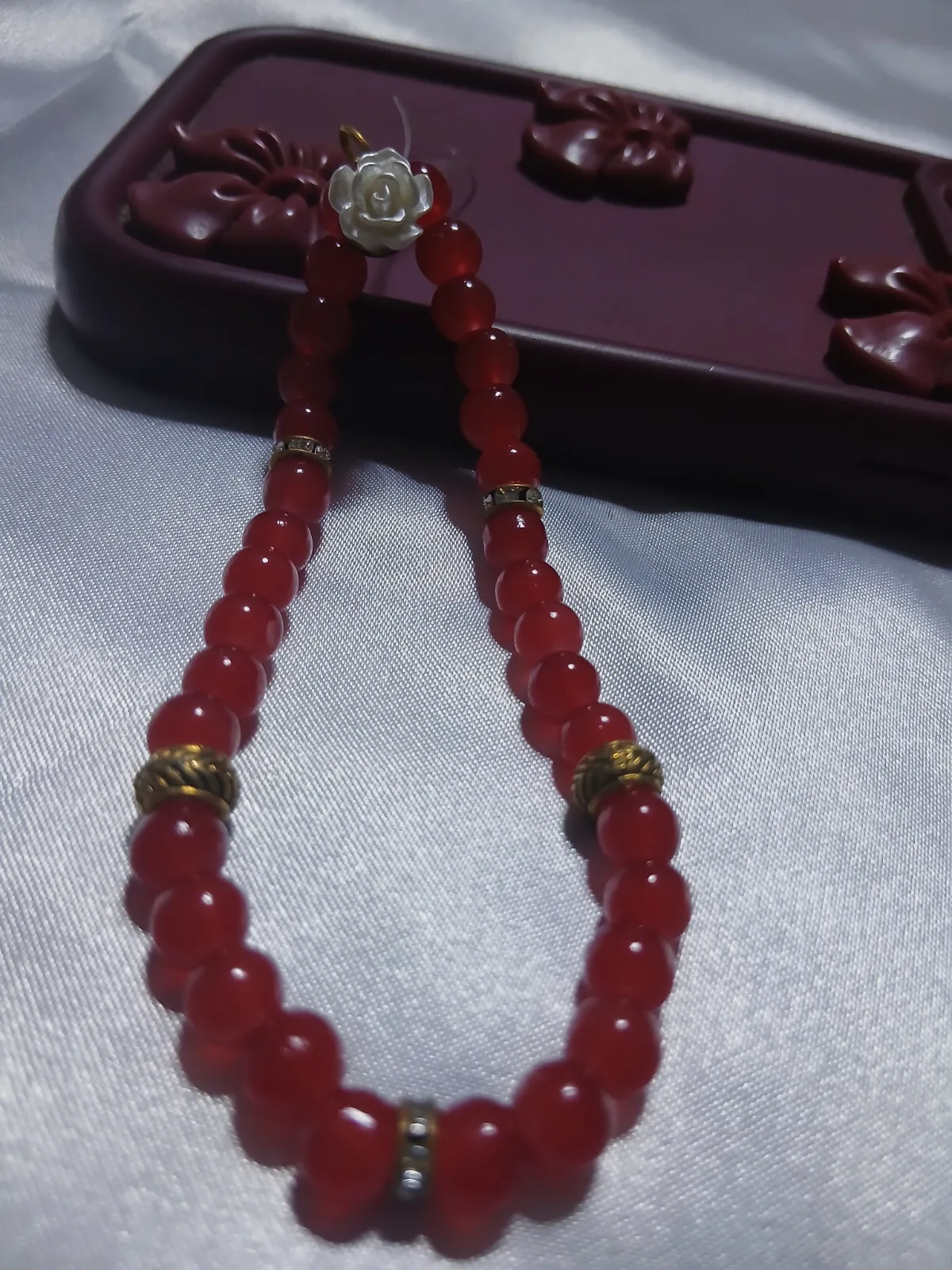 Charme phone tasbih Nour 17 – Fait main – taille Taille unique 2