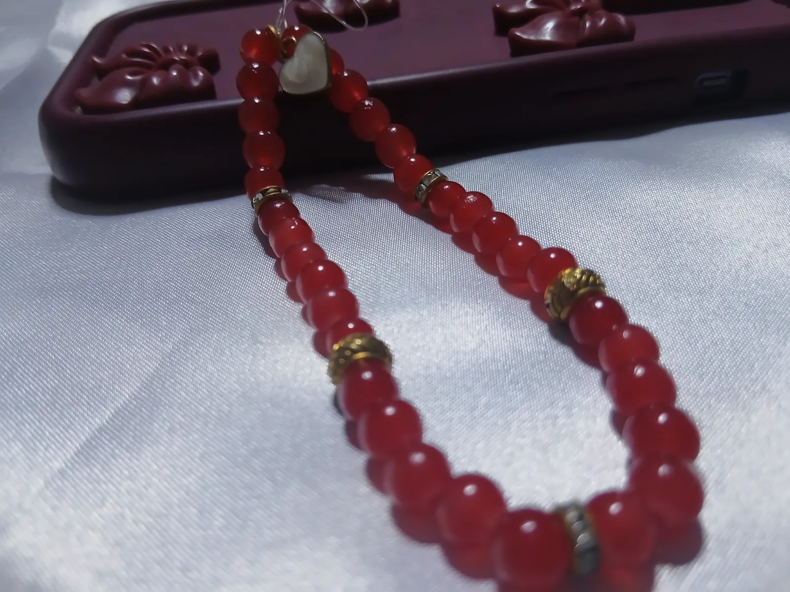 Charme phone tasbih Nour 18 – Fait main 5