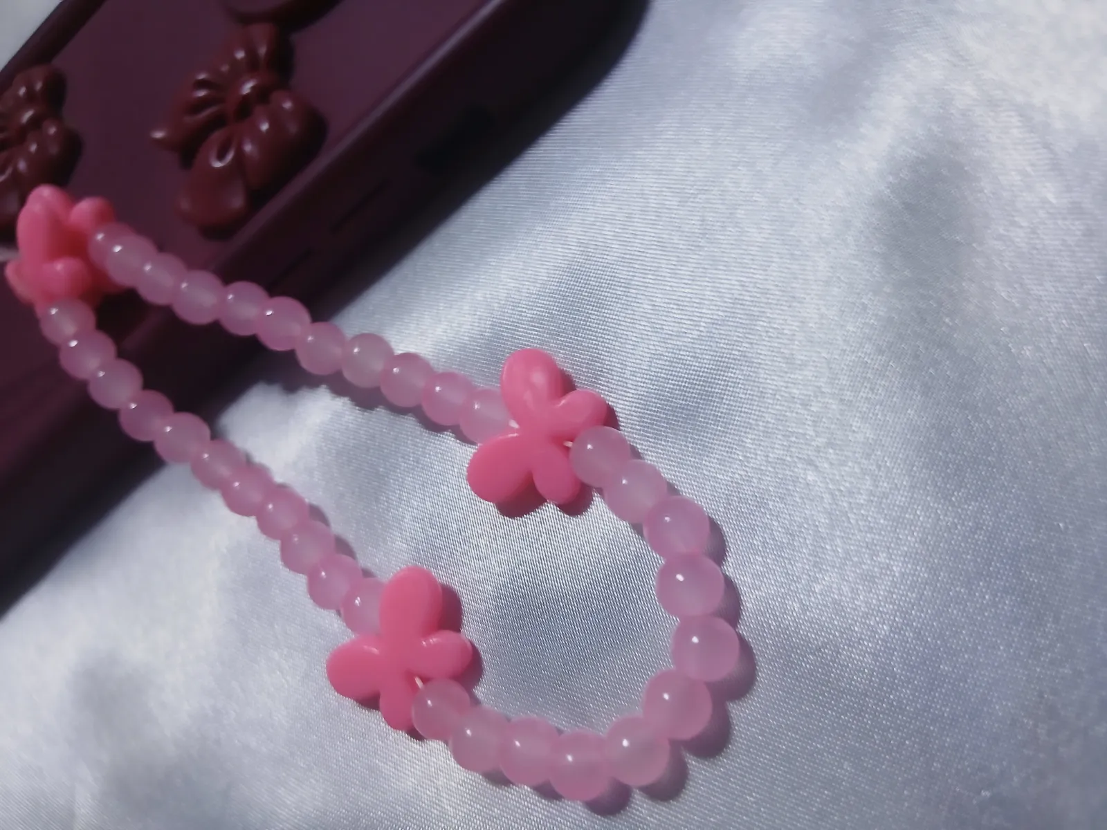 Charme phone tasbih papillon Nour 11 – Fait main 4