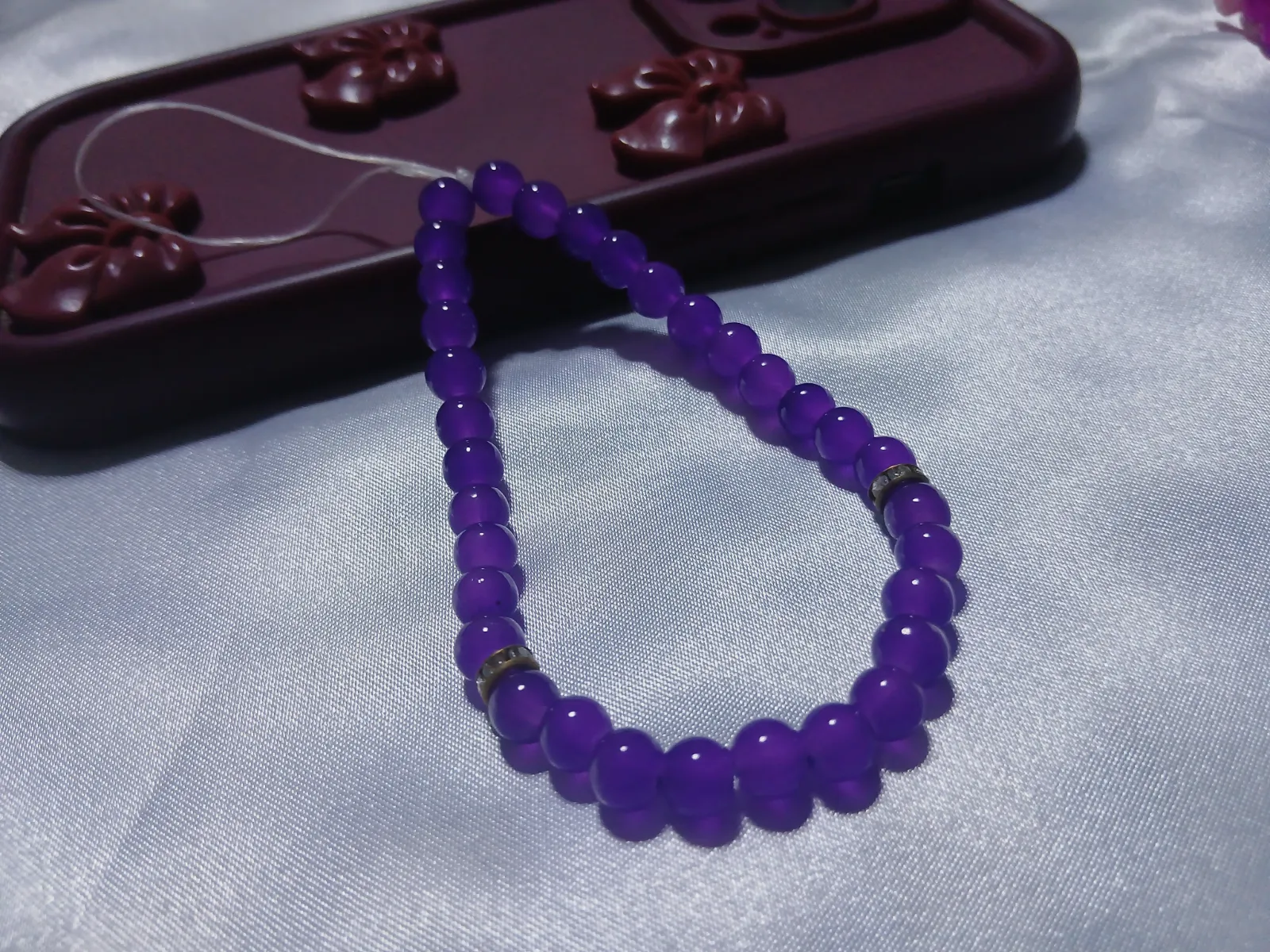 Charme phone tasbih Nour 16 – Fait main – taille Taille unique 2