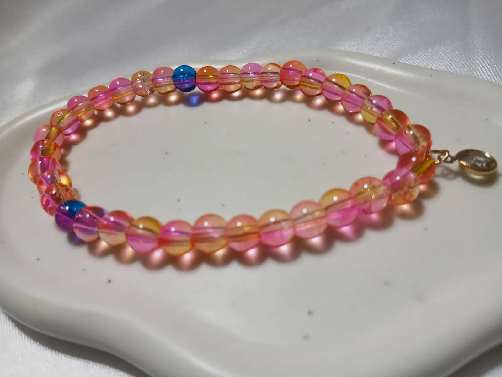 Bracelet tasbih mixte 5 – Fait main 7