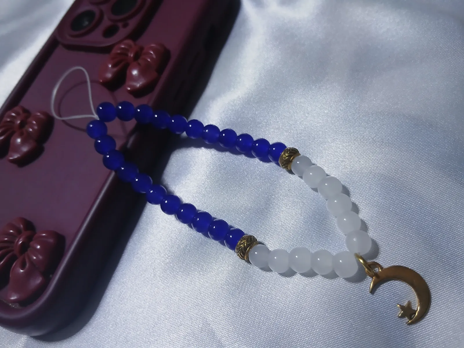 Charme phone tasbih Nour 12 – Fait main 3