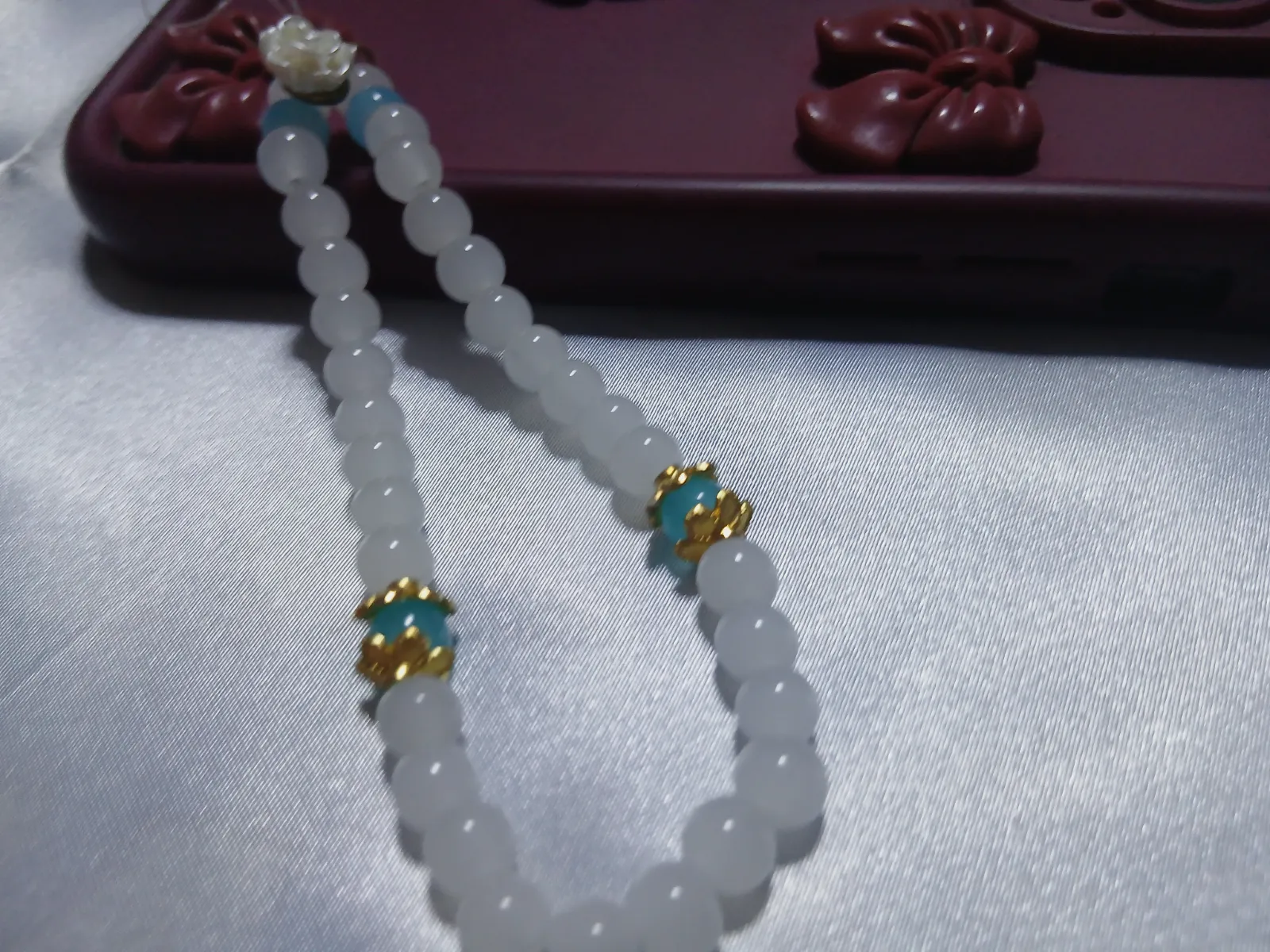 Charme phone tasbih Nour 9 – Fait main 4
