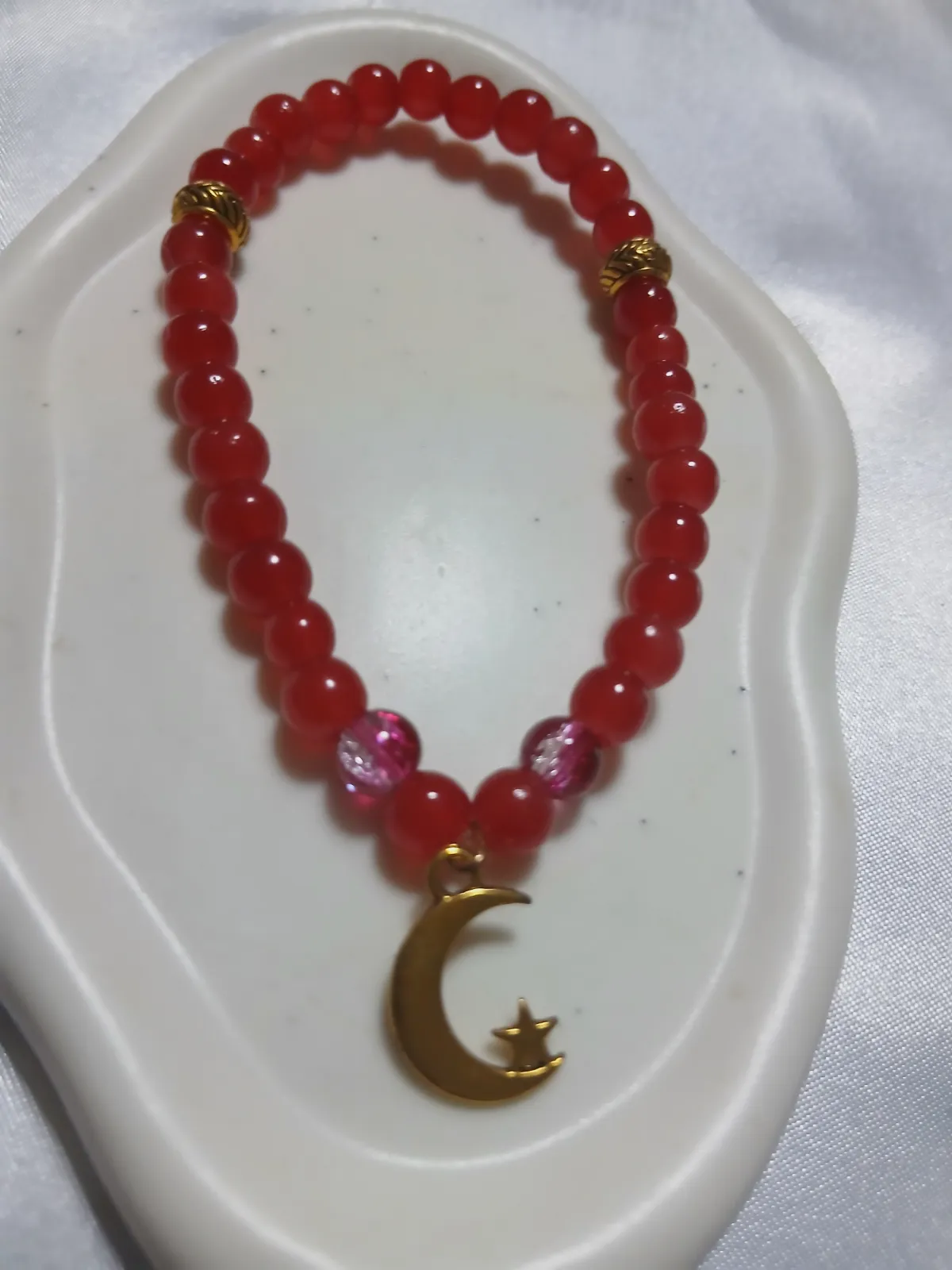 Bracelet tasbih Nour 44 – Fait main – taille Taille unique 3