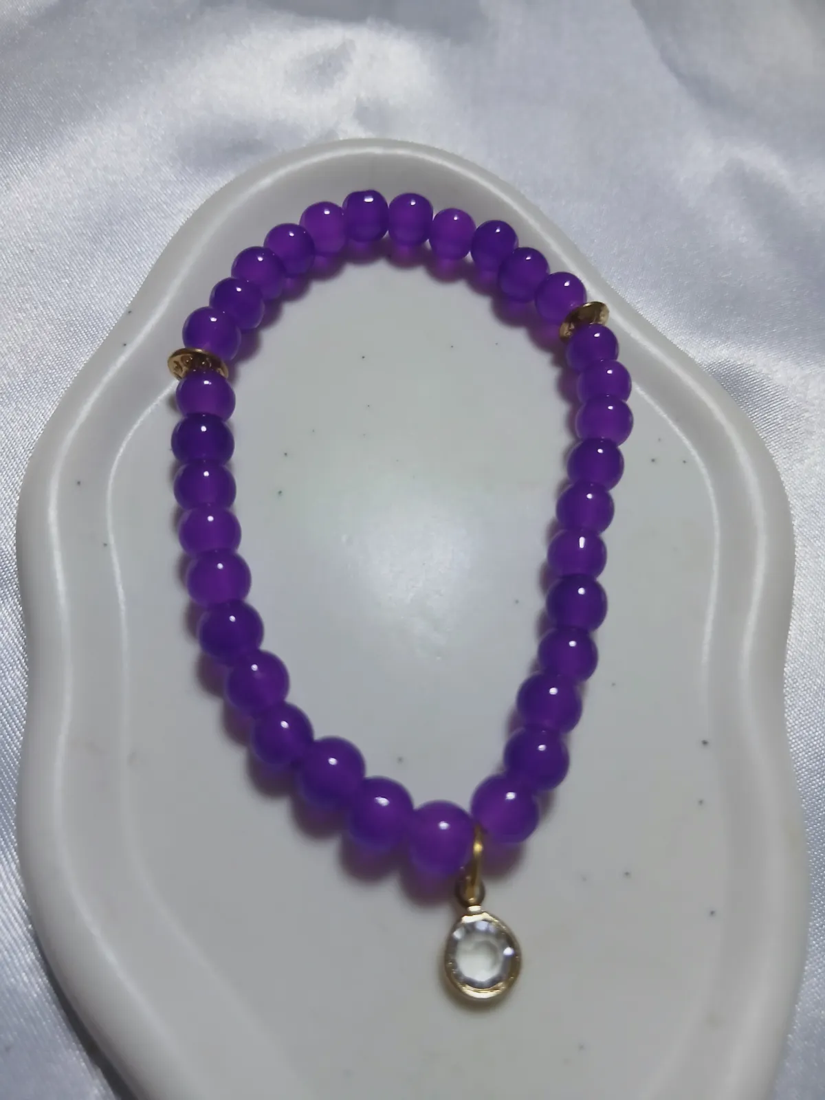 Bracelet tasbih Nour 28 – Fait main – taille Taille unique 4