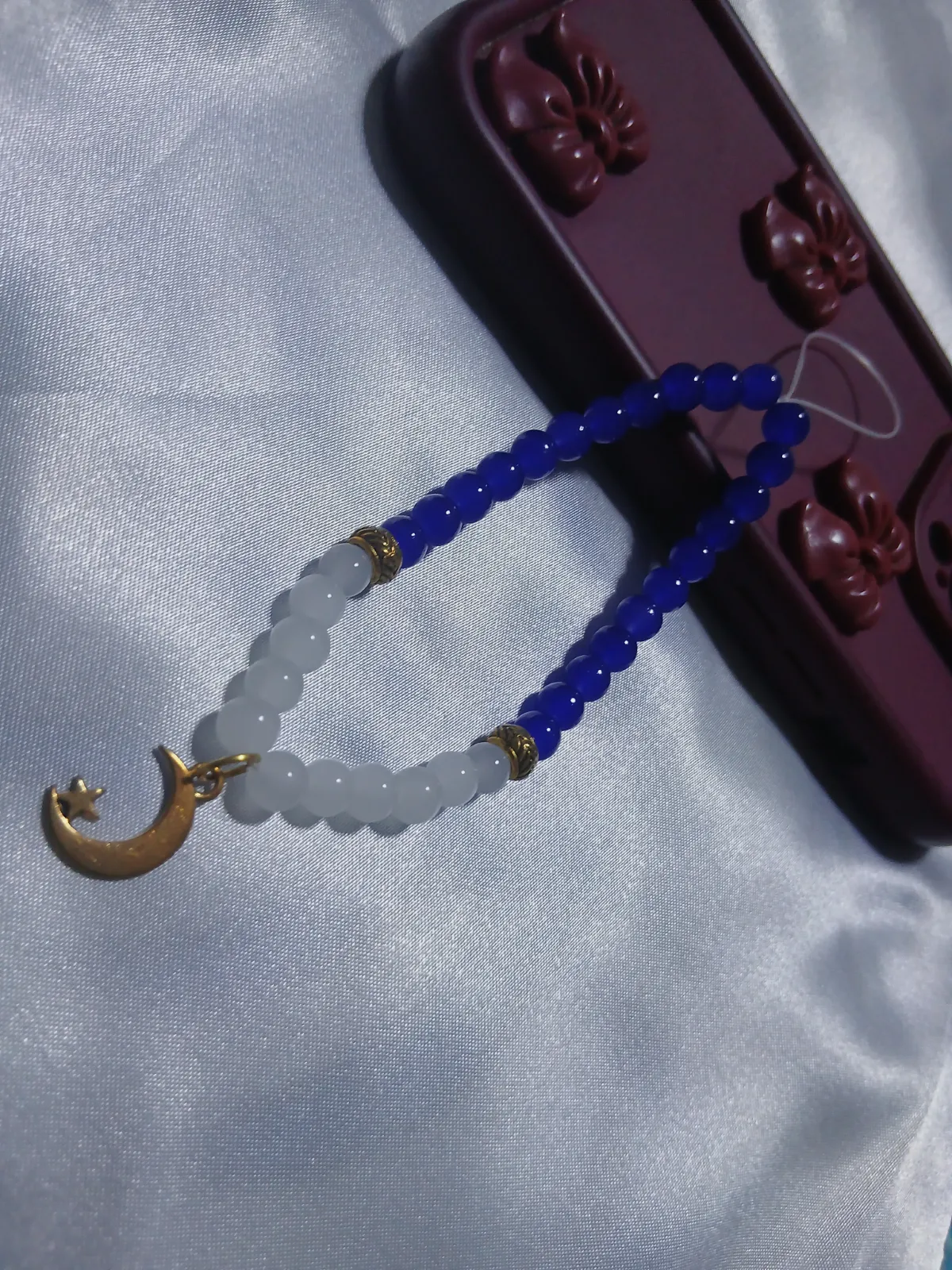 Charme phone tasbih Nour 12 – Fait main 2