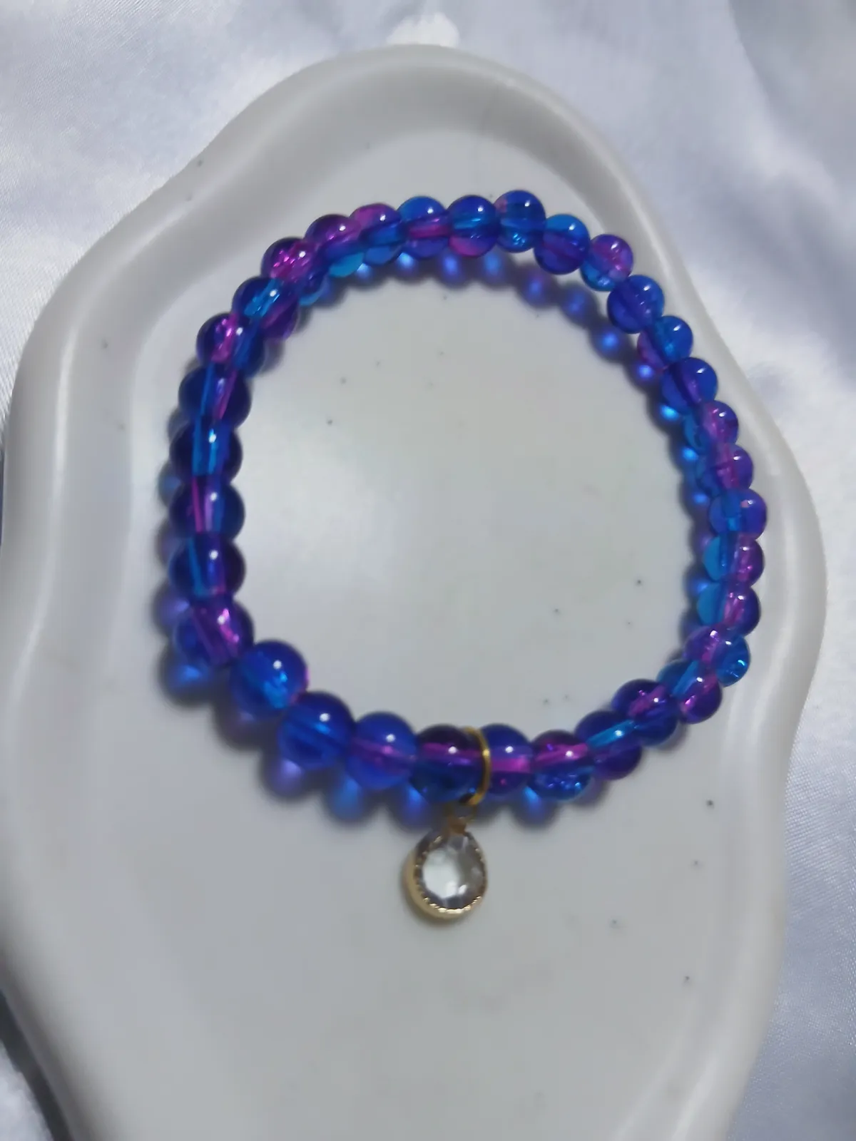 Bracelet tasbih Sakina 51 – Fait main – taille Taille unique 6