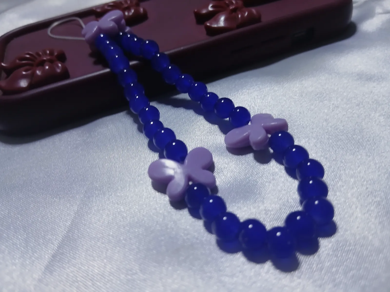 Charme phone tasbih papillon Nour 7 – Fait main – taille Taille unique 3