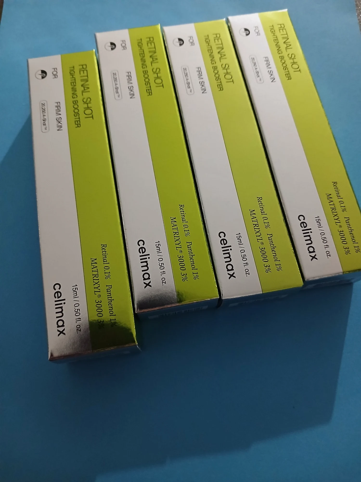 Lot de soin Celimax Retinal Shot 15ml