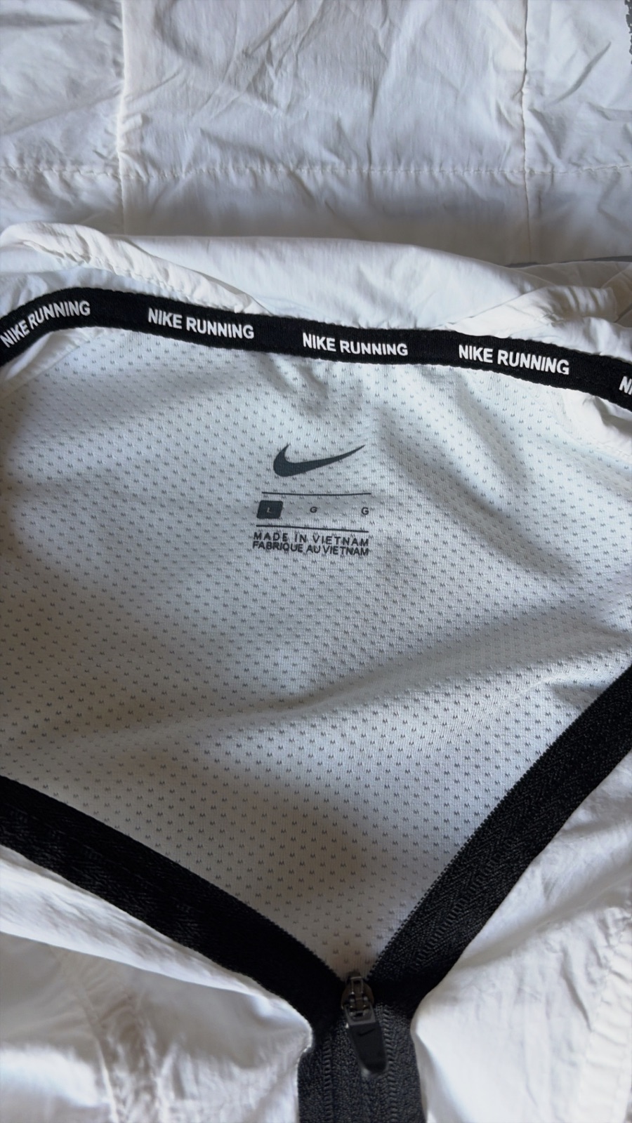 Veste Wildrunner blanche  – Nike – taille L 4
