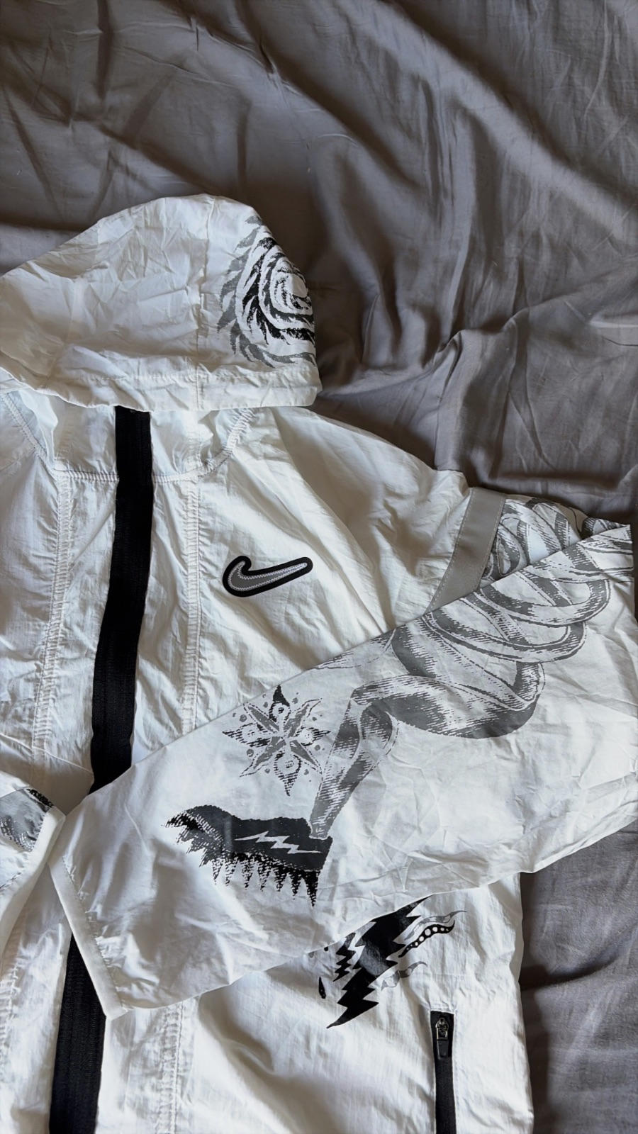 Veste Wildrunner blanche  – Nike – taille L 2