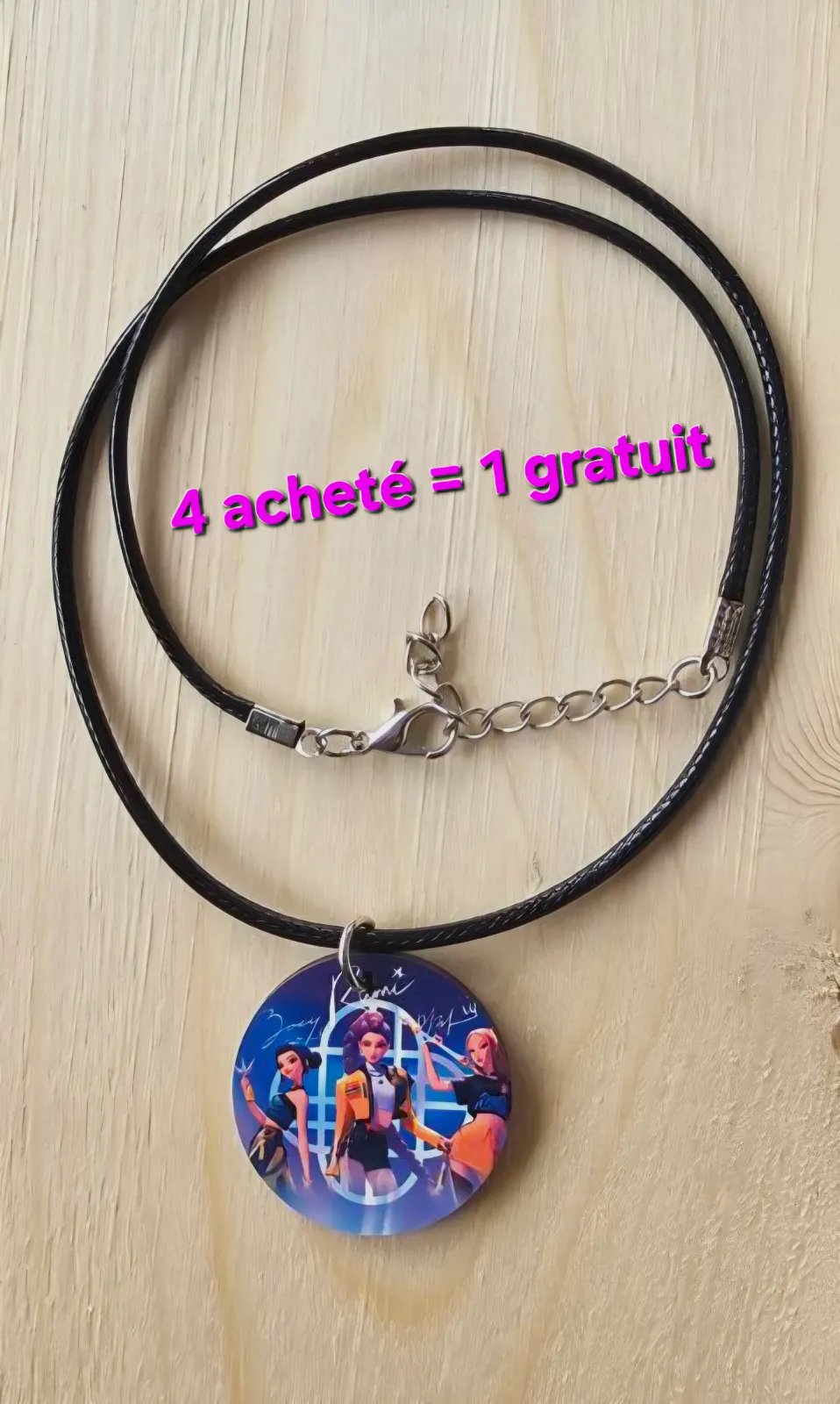 Collier kpop demon hunter  – Kpop demon hunter 2