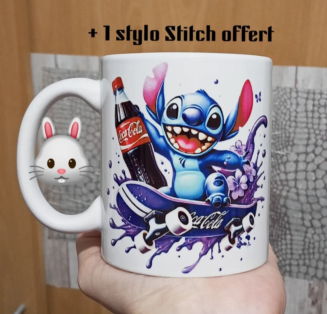Mug Disney Stitch et Coca-Cola en céramique – Disney 3