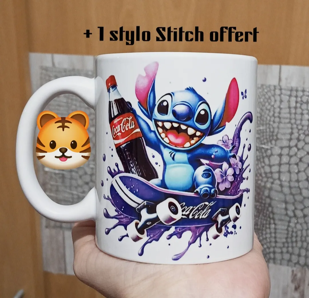 Mug Disney Stitch et Coca-Cola en céramique – Disney 2