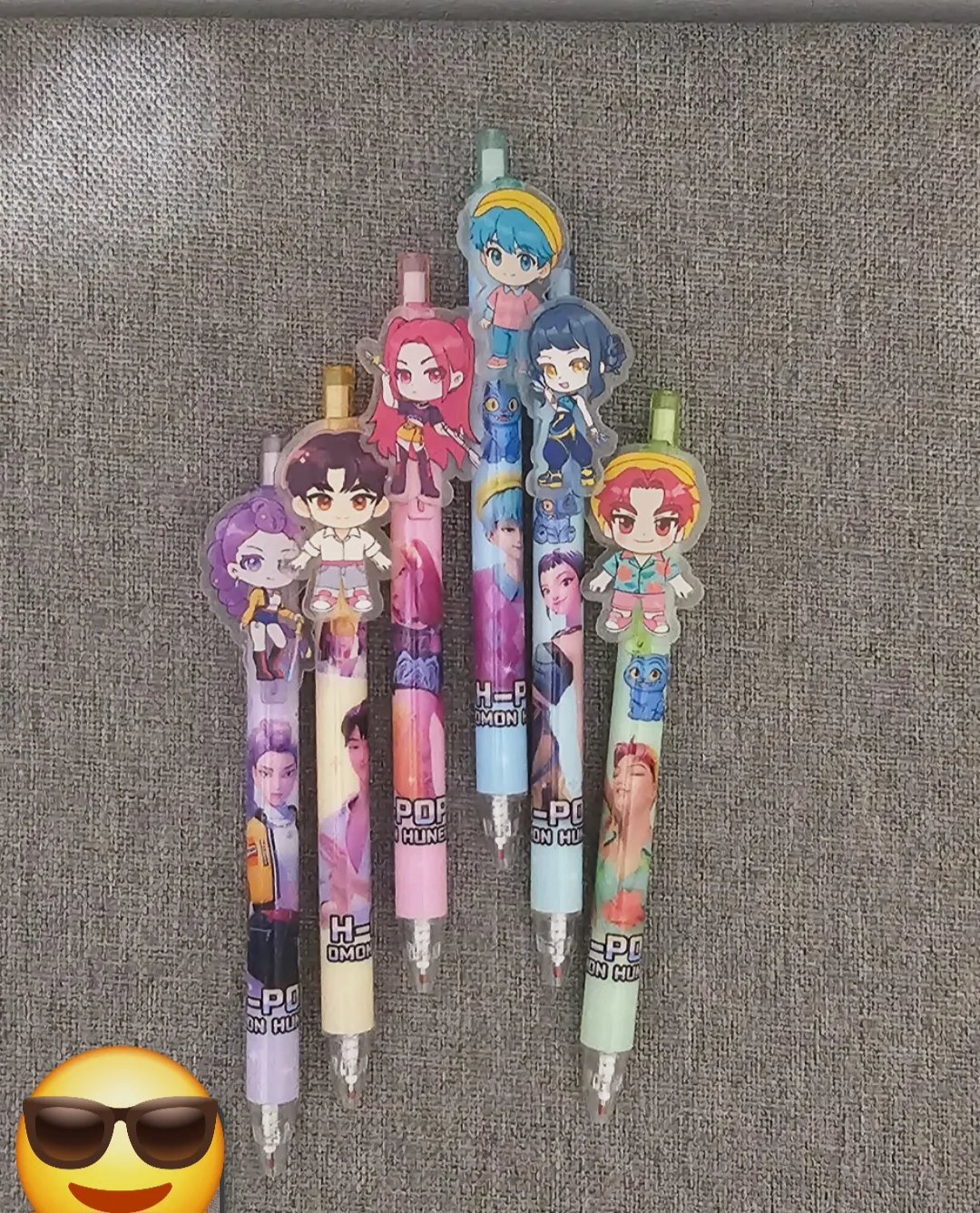 Lot de stylos K-pop Demon Hunters – Kpop Démons hunters 3