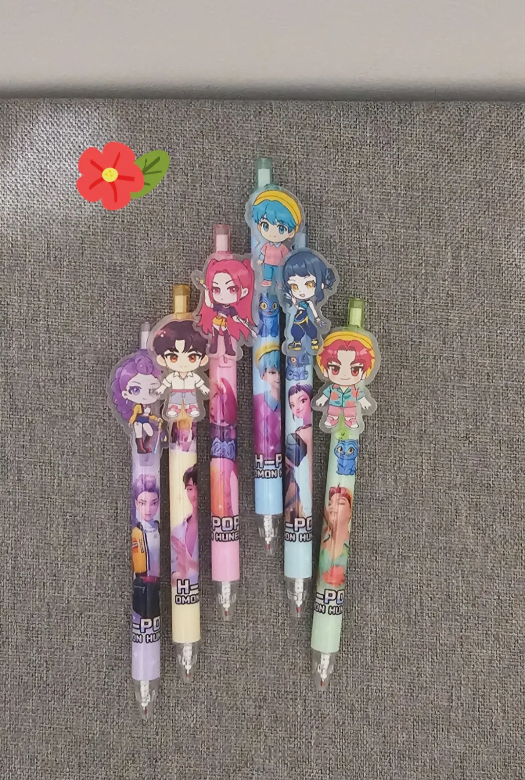 Lot de stylos K-pop Demon Hunters – Kpop Démons hunters 2