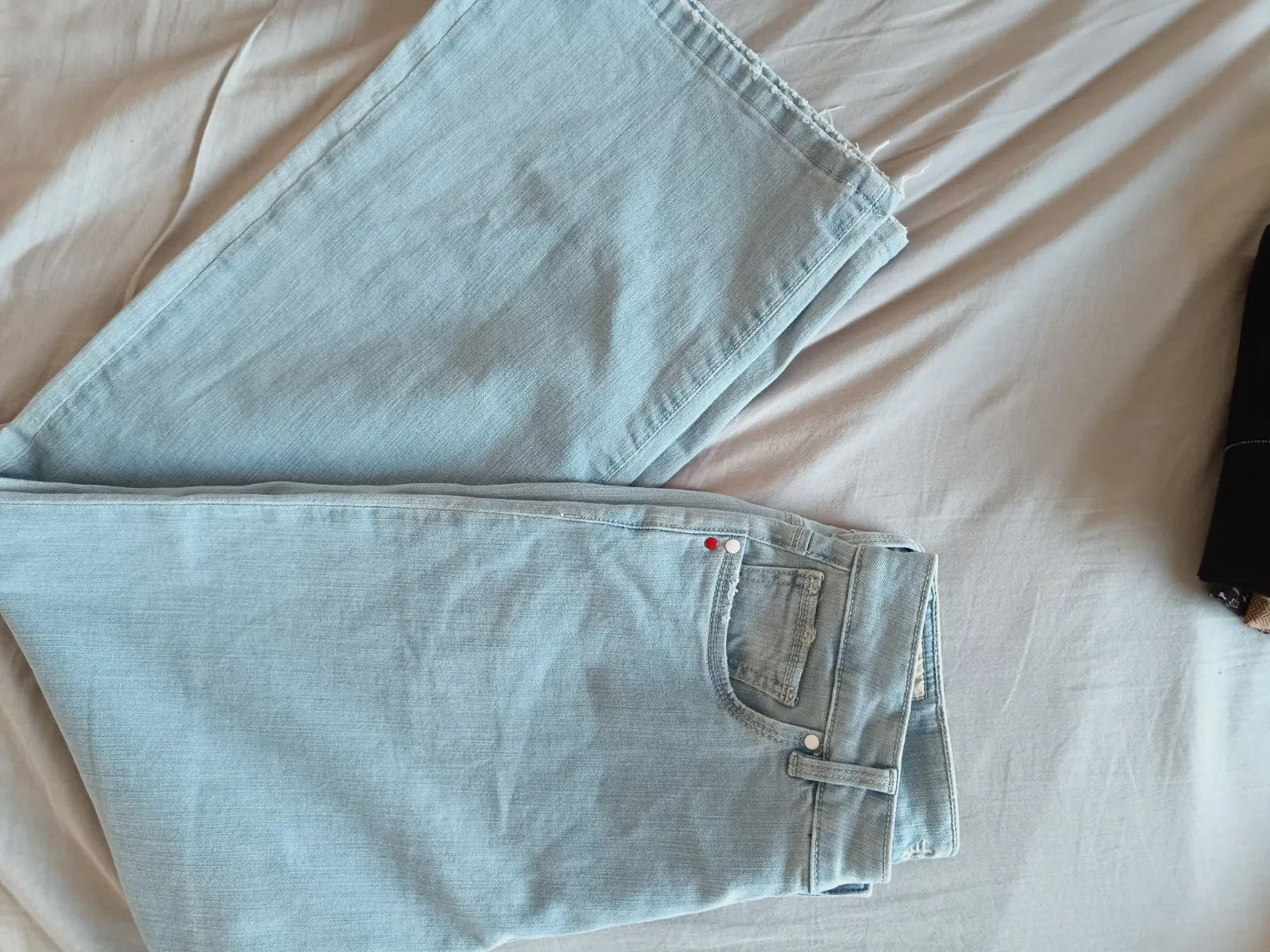 Vaqueros anchos con bordado Krienko – Krienka – taille M 7