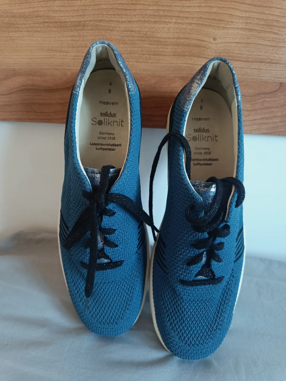 Zapatillas Solidus Soliknit azules de tela – Solidus – taille EU 37 4