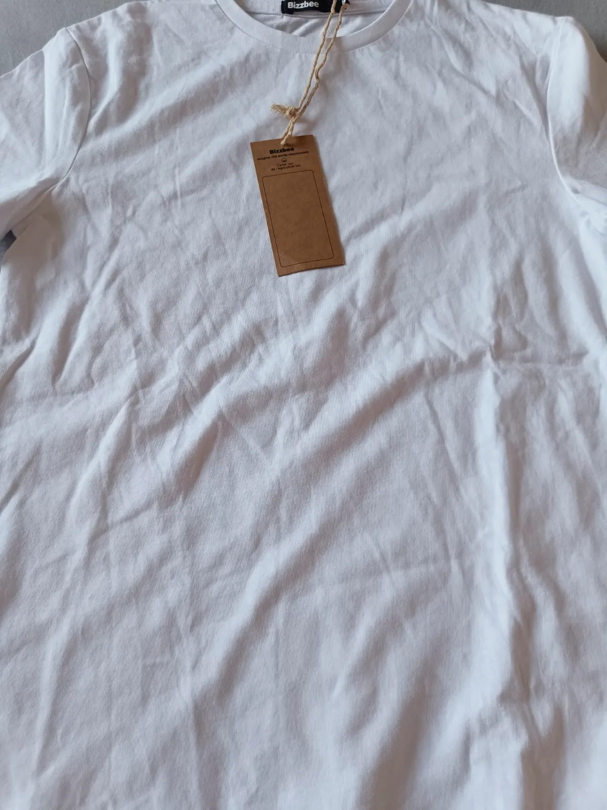 Camiseta blanca manga corta Bizzbee – Bizzbee – taille XS 3