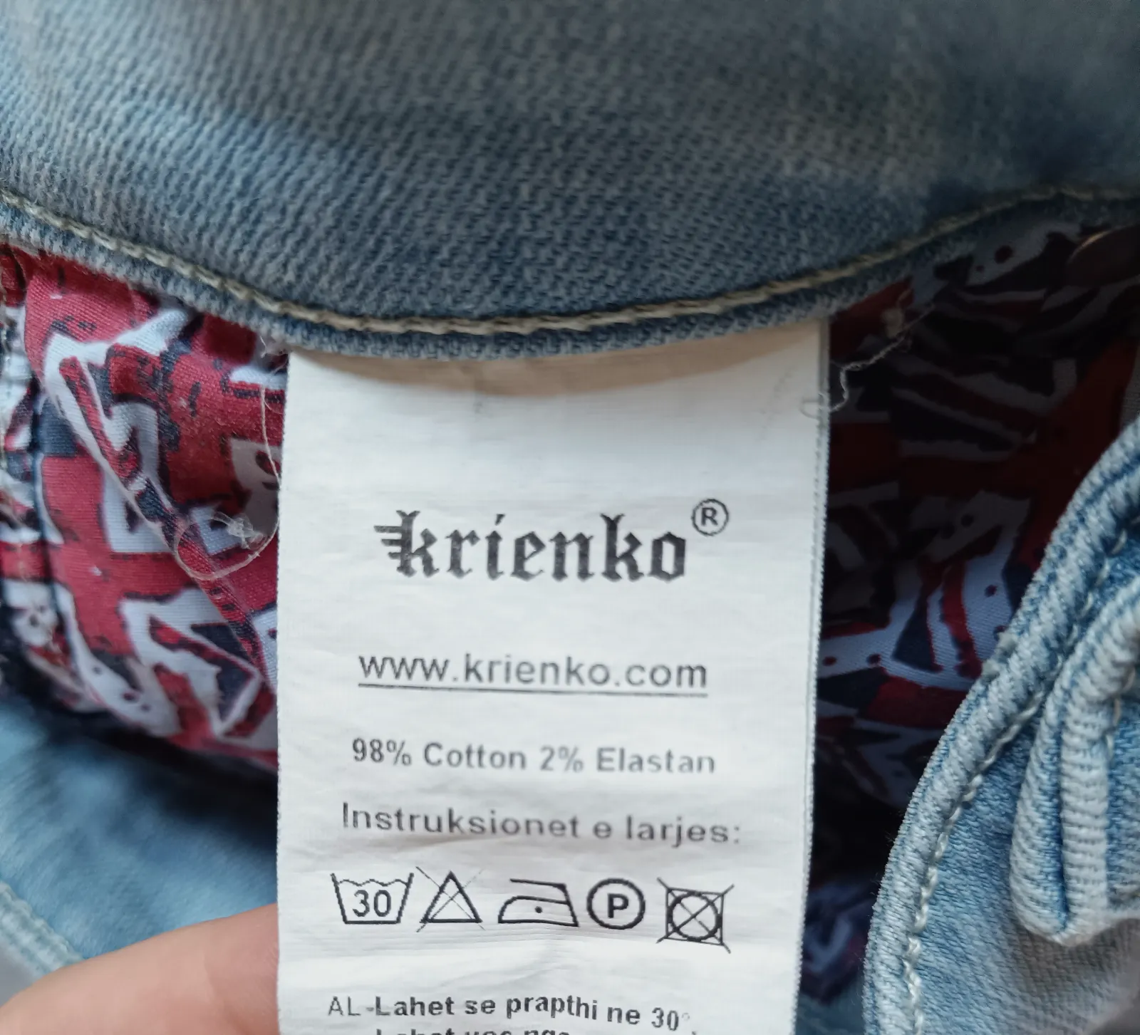 Vaqueros anchos con bordado Krienko – Krienka – taille M 9