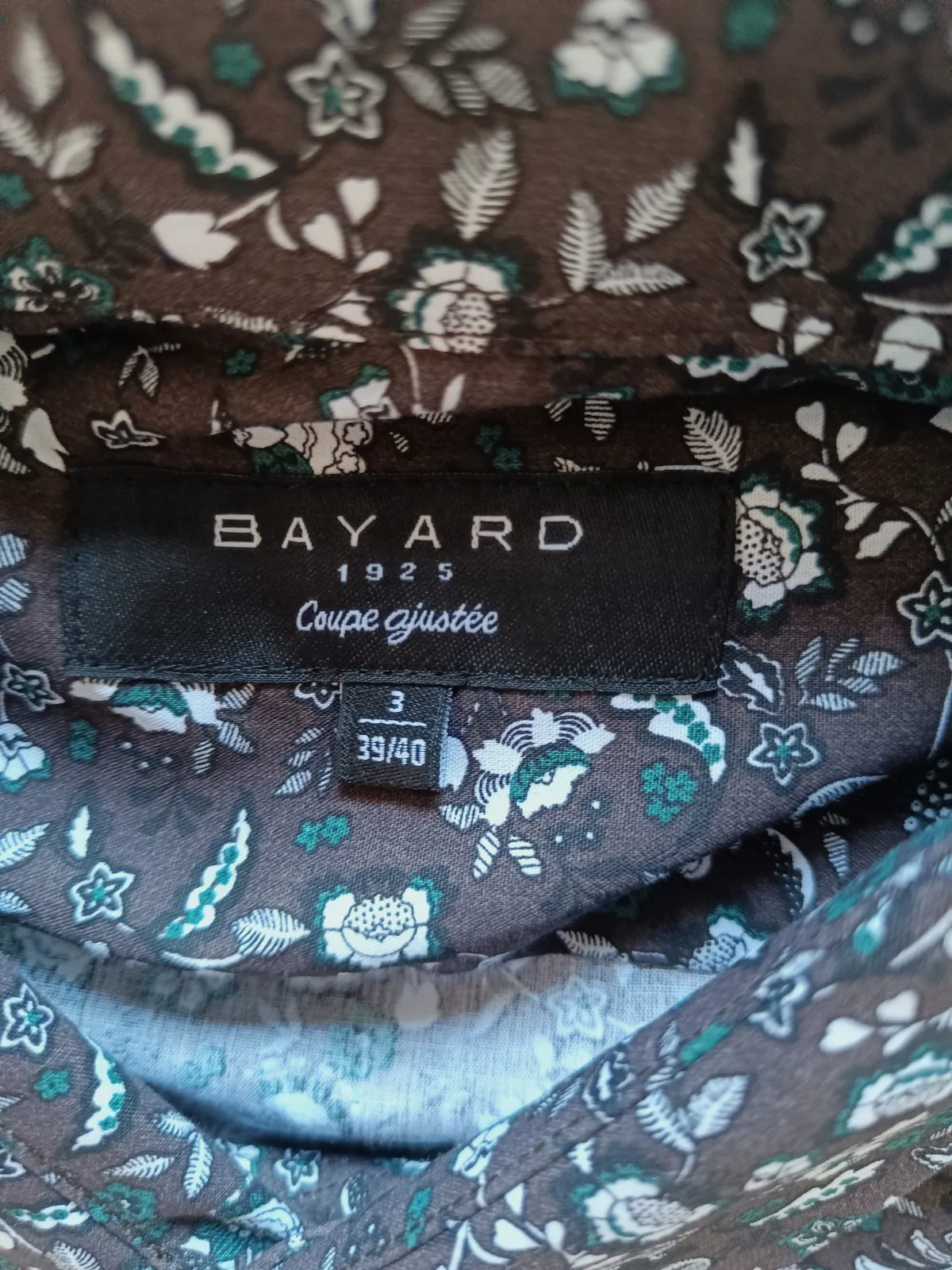 Camisa de flores de manga larga Bayard – Bayard – taille M 4