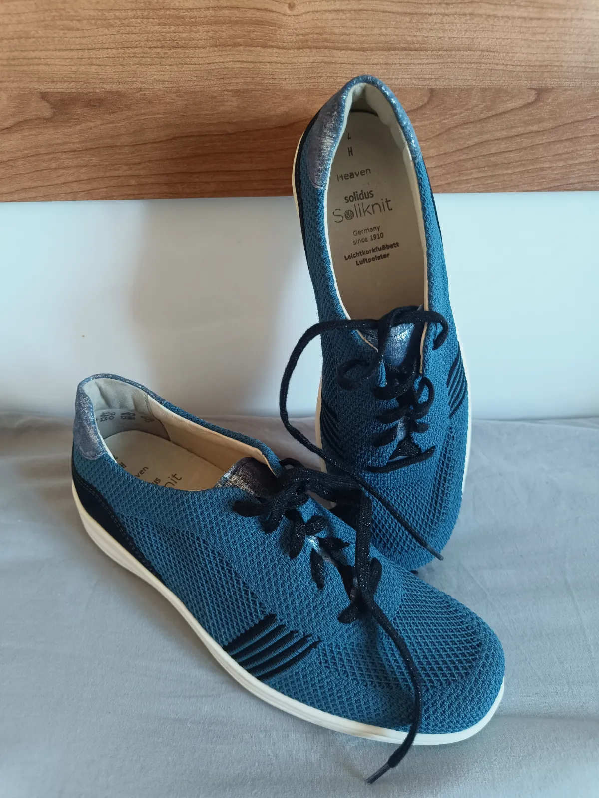Zapatillas Solidus Soliknit azules de tela – Solidus – taille EU 37 3