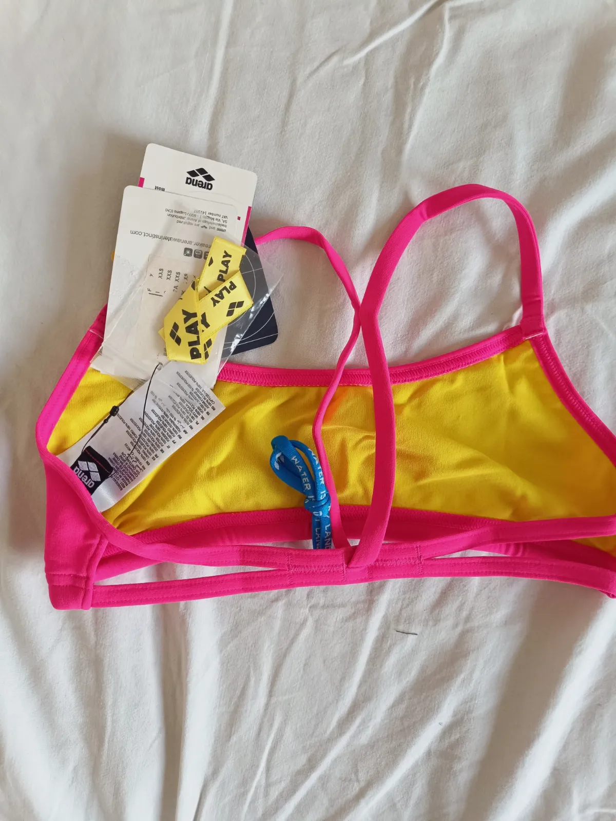 Top de bikini Arena Rule Breaker rosa – Arena – taille XS 3