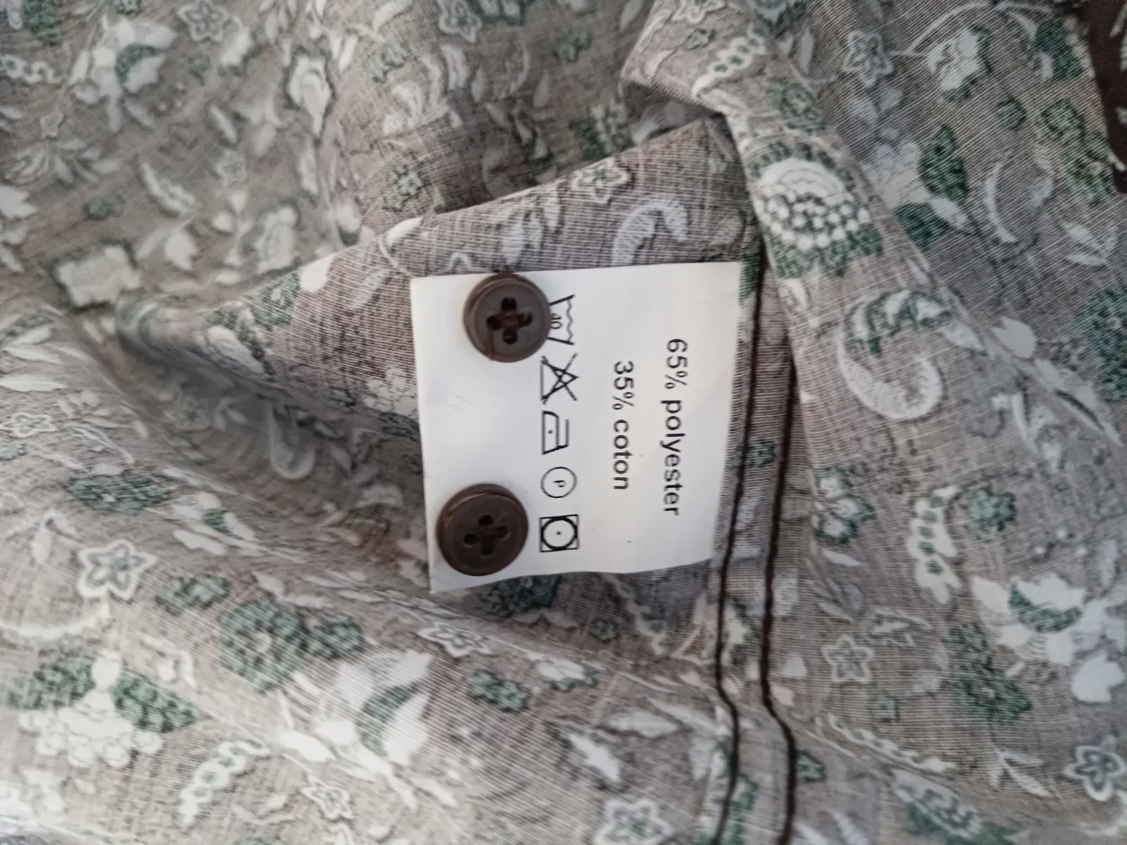 Camisa de flores de manga larga Bayard – Bayard – taille M 7
