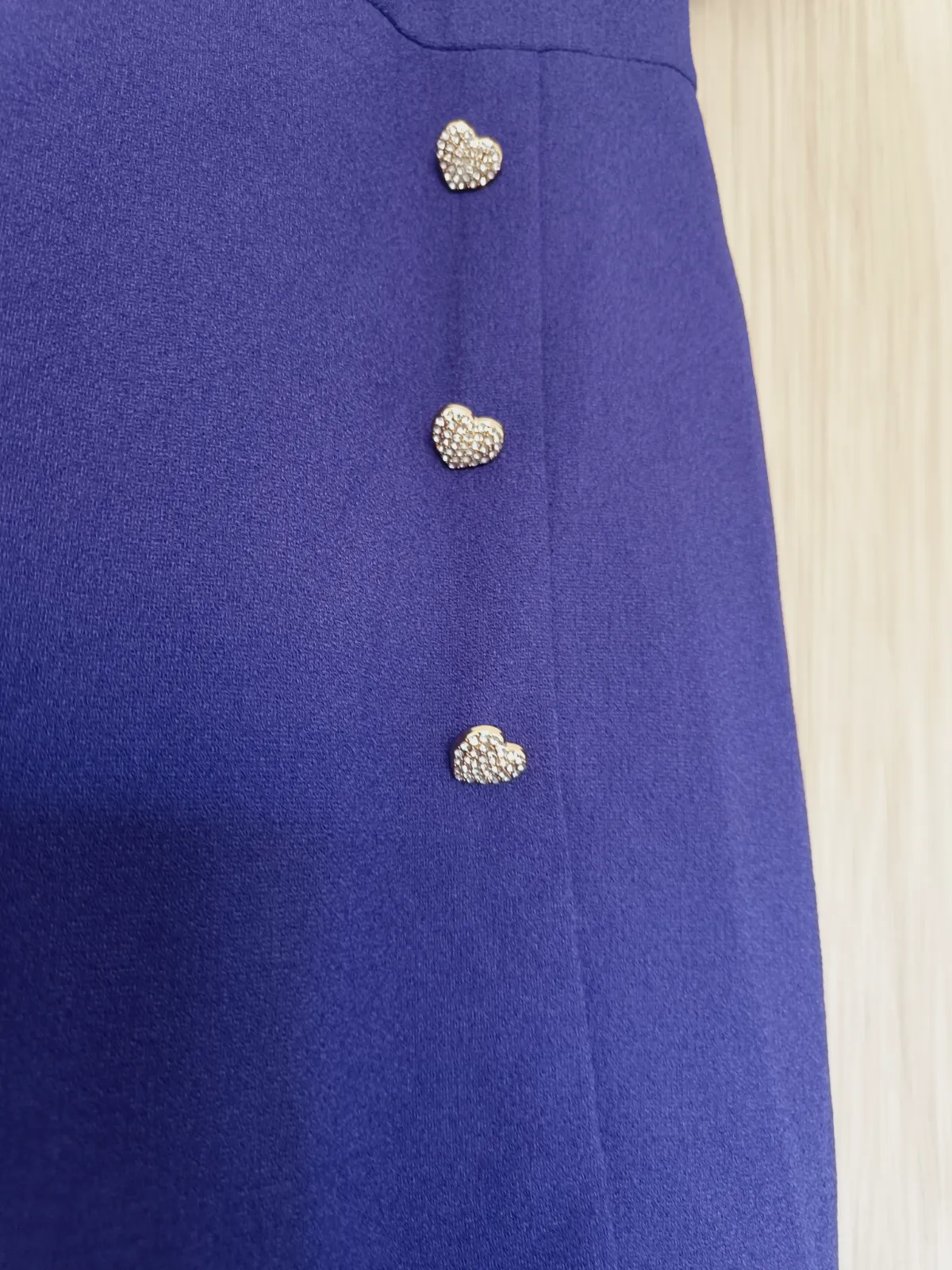 Vestido corto morado NAF NAF – Naf Naf – taille M 6