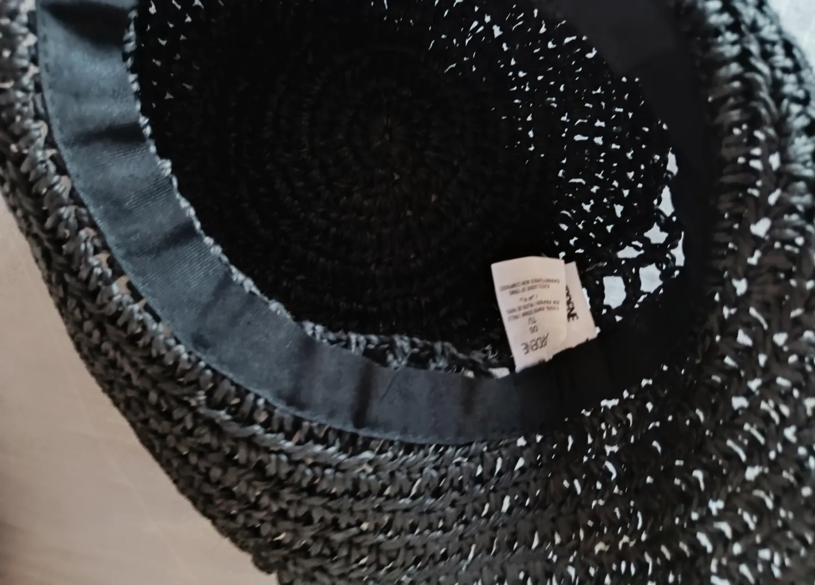 Sombrero de paja negro Sézane – Sézane – taille S 4