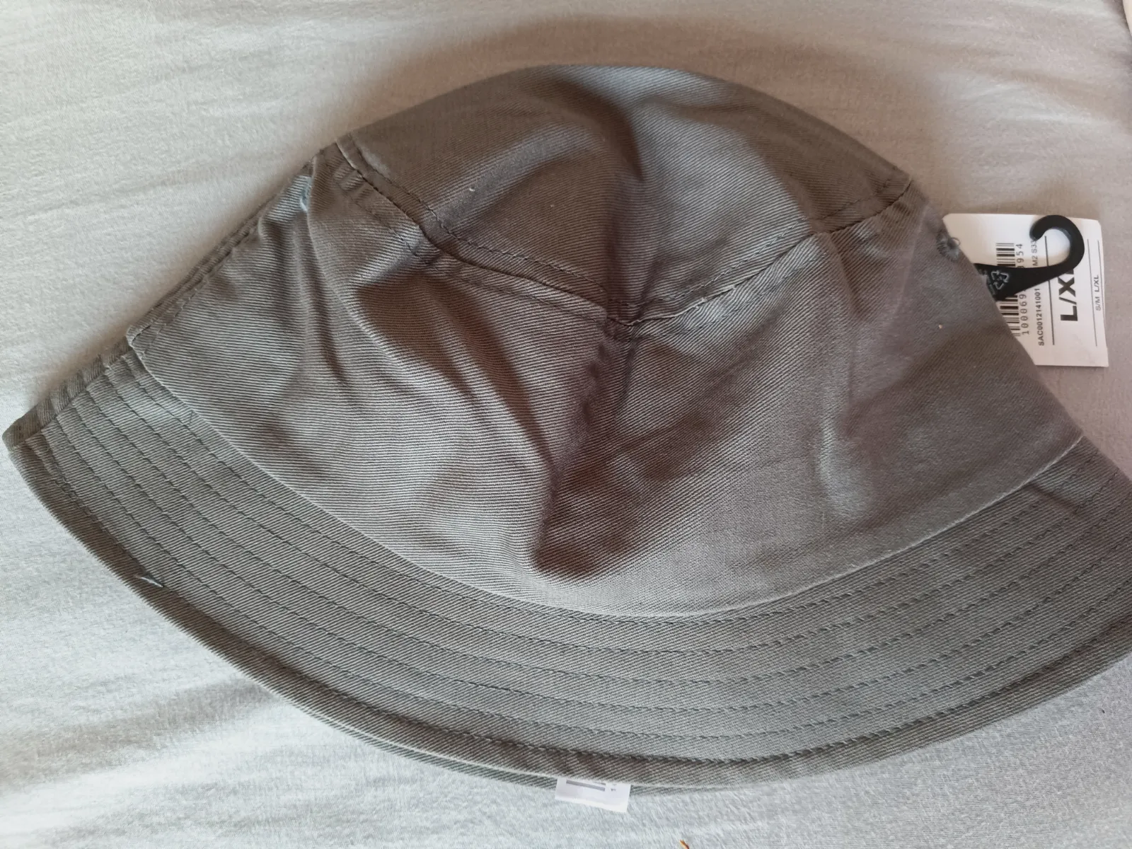 Gorro piluso Terranova de algodón gris verde – Terranova – taille L 4