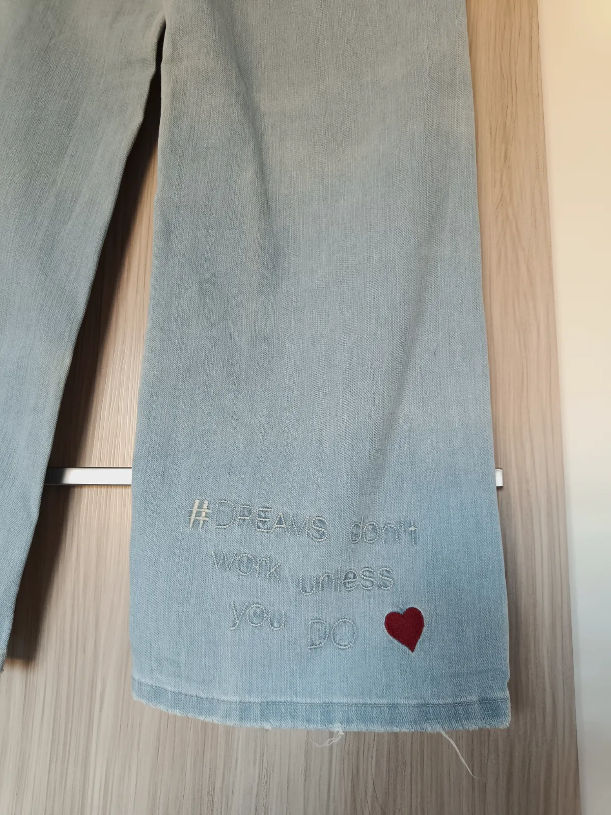 Vaqueros anchos con bordado Krienko – Krienka – taille M 5