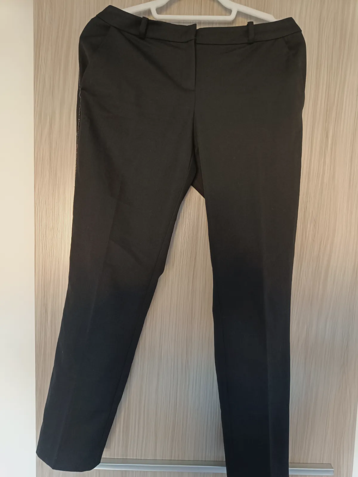 Pantalón de vestir negro con detalle lateral – Promod – taille S 2