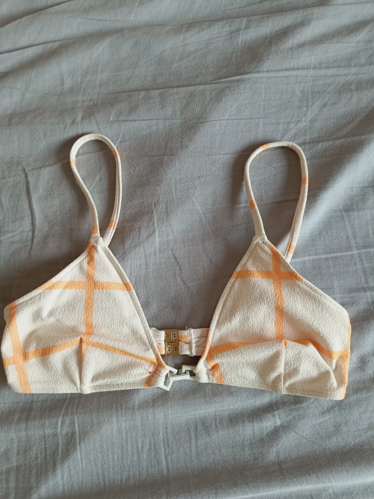 Top de bikini a cuadros Revel Rey – Revel Rey – taille XS 2