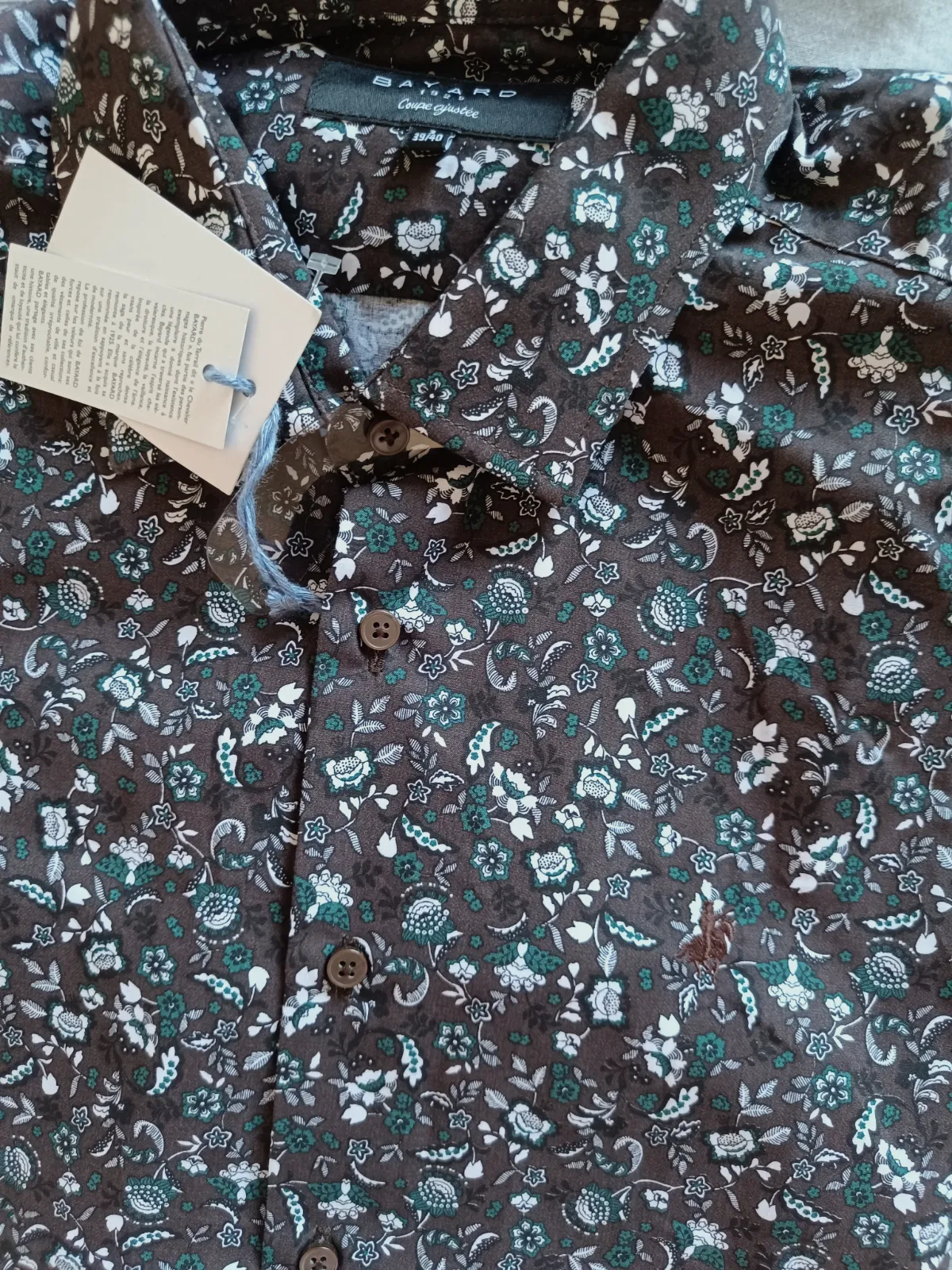 Camisa de flores de manga larga Bayard – Bayard – taille M 5