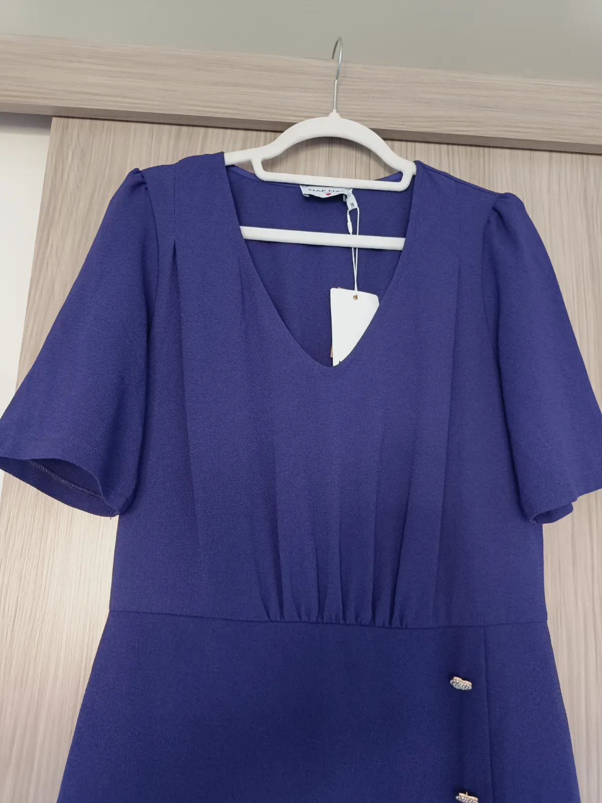 Vestido corto morado NAF NAF – Naf Naf – taille M 5